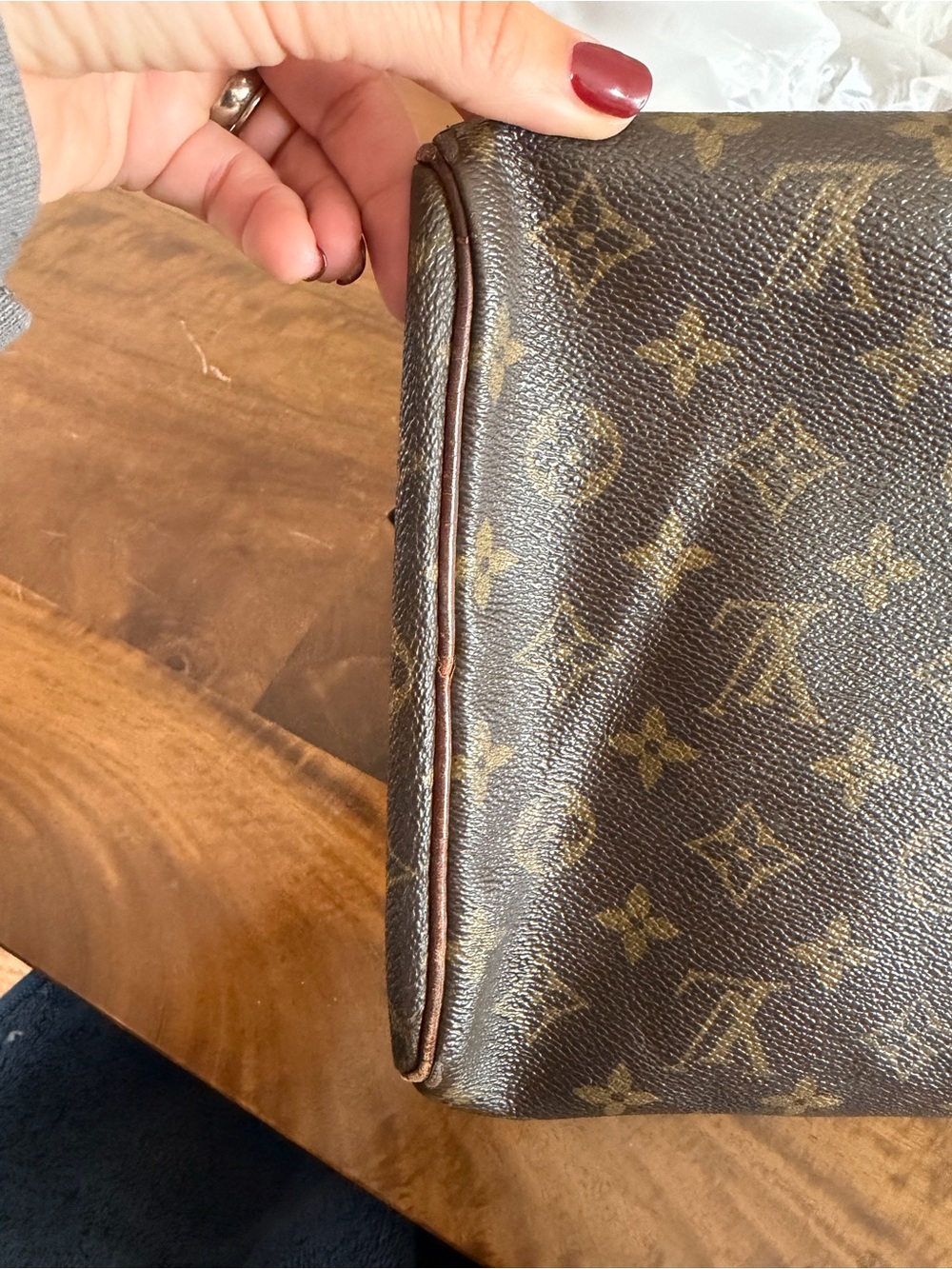 Louis Vuitton Monogram Canvas Speedy 35 - Picture 6 of 6
